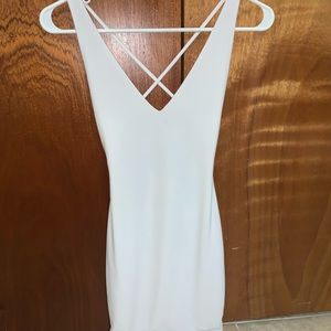 White summer dress